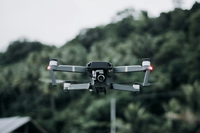 Drone in flight